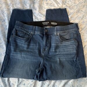 Torrid Women's Dark Blue Skinny Jeans